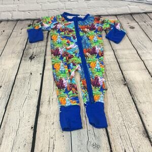 Bamboo Necessities Frozen Bamboo Zippie Romper